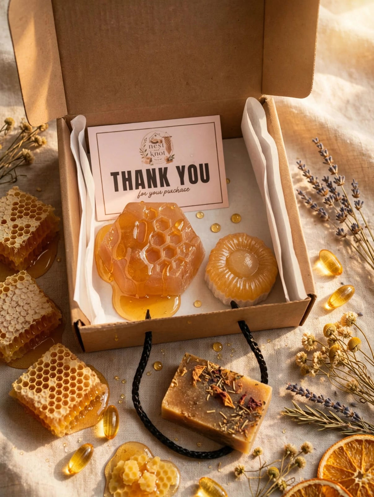 Honeybee Licorice Glow Soap Set🍯