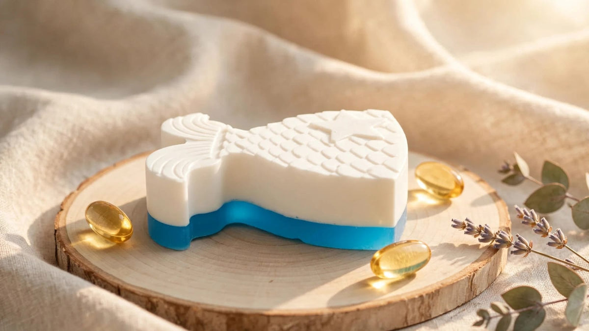 Moroccan Blue Nila brightening Mermaid Soap🧜‍♀️
