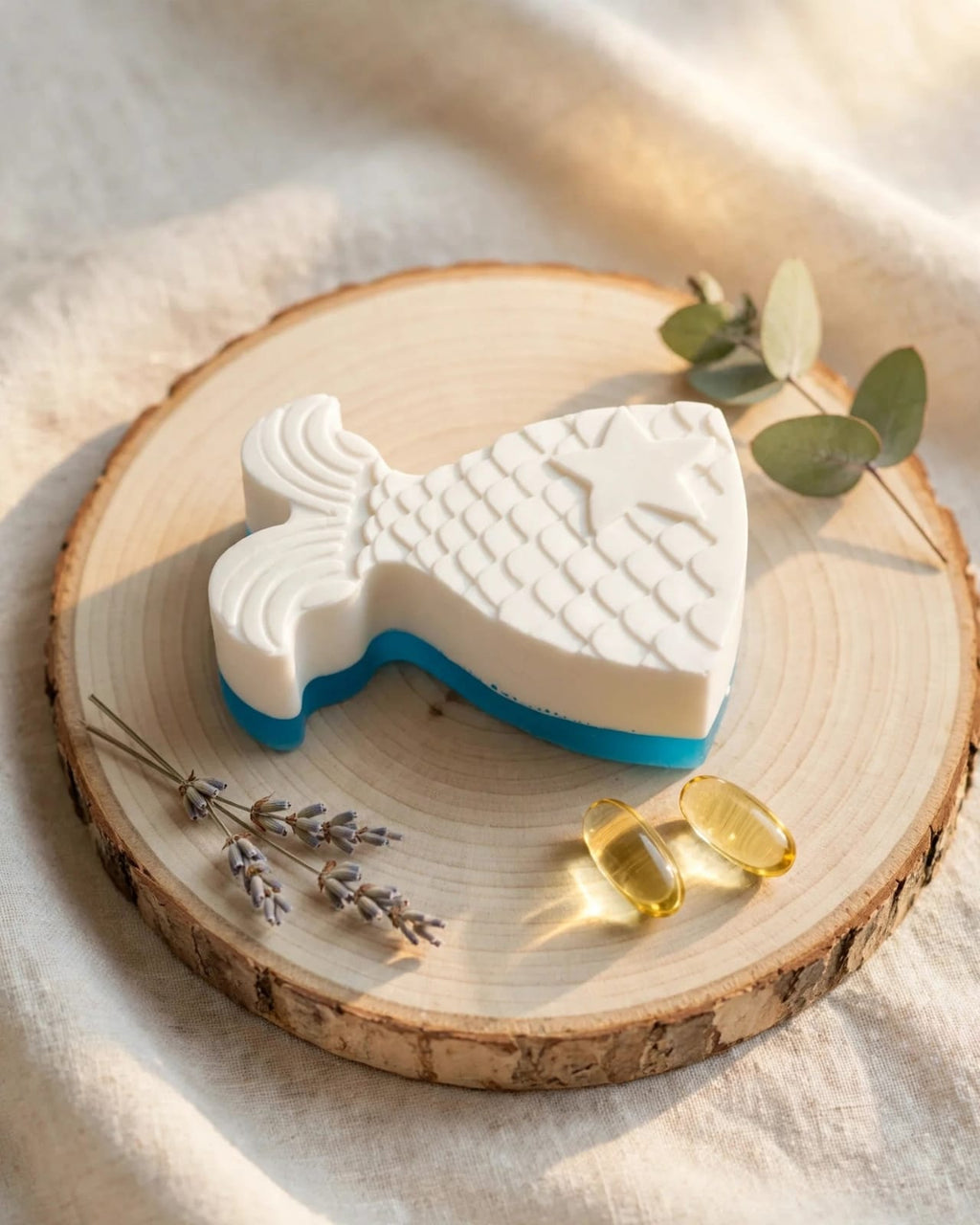 Moroccan Blue Nila brightening Mermaid Soap🧜‍♀️